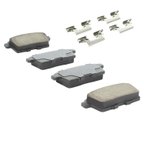 MPA Electrical 1001-1259M Disc Brake Pad Set - Rear - view 2