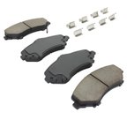 MPA Electrical 1001-1273C Disc Brake Pad Set - Front - view 2