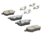 MPA Electrical 1001-1354AC Disc Brake Pad Set - Rear - view 2