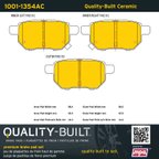 MPA Electrical 1001-1354AC Disc Brake Pad Set - Rear - view 5