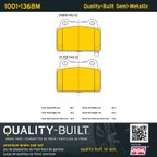 MPA Electrical 1001-1368M Disc Brake Pad Set - Rear - view 5