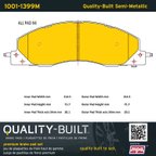 MPA Electrical 1001-1399M Disc Brake Pad Set - Front - view 5