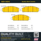 MPA Electrical 1001-1401C Disc Brake Pad Set - Front - view 5