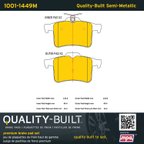 MPA Electrical 1001-1449M Disc Brake Pad Set - Rear - view 5