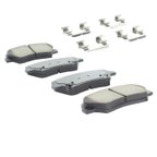MPA Electrical 1001-1543C Disc Brake Pad Set - Front - view 2