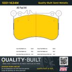 MPA Electrical 1001-1634M Disc Brake Pad Set - Front - view 5