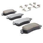 MPA Electrical 1001-1640AC Disc Brake Pad Set - Front - view 2