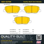 MPA Electrical 1001-1679M Disc Brake Pad Set - Rear - view 5