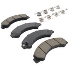 MPA Electrical 1001-1695C Disc Brake Pad Set - Front or Rear - view 2
