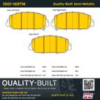 MPA Electrical 1001-1697M Disc Brake Pad Set - Front - view 5
