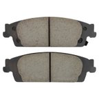 MPA Electrical 1001-1707C Disc Brake Pad Set - Rear - view 1