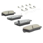 MPA Electrical 1001-1815C Disc Brake Pad Set - Front - view 2