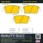 MPA Electrical 1001-1815C Disc Brake Pad Set - Front - view 5