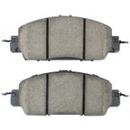 MPA Electrical 1001-1860C Disc Brake Pad Set - Front - view 1