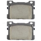 MPA Electrical 1001-1976C Disc Brake Pad Set - Rear - view 1