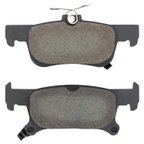 MPA Electrical 1001-2025C Disc Brake Pad Set - Rear - view 1