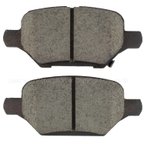 MPA Electrical 1001-2168C Disc Brake Pad Set - Rear - view 1