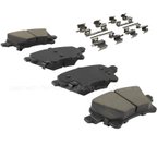 MPA Electrical 1001-2233C Disc Brake Pad Set - Rear - view 2