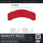 MPA Electrical 1002-0224M Disc Brake Pad Set - Front or Rear - view 5