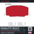 MPA Electrical 1002-0356M Disc Brake Pad Set - Front - view 5