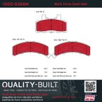 MPA Electrical 1002-0368M Disc Brake Pad Set - Front - view 5