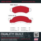 MPA Electrical 1002-0375M Disc Brake Pad Set - Front - view 5