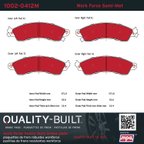 MPA Electrical 1002-0412M Disc Brake Pad Set - Front - view 5