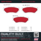 MPA Electrical 1002-0556M Disc Brake Pad Set - Front - view 5