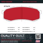 MPA Electrical 1002-0606M Disc Brake Pad Set - Rear - view 5