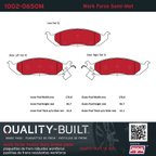 MPA Electrical 1002-0650M Disc Brake Pad Set - Front - view 5