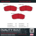 MPA Electrical 1002-0653M Disc Brake Pad Set - Front - view 5