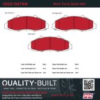MPA Electrical 1002-0679M Disc Brake Pad Set - Front - view 5