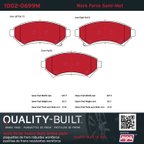 MPA Electrical 1002-0699M Disc Brake Pad Set - Front or Rear - view 5