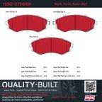 MPA Electrical 1002-0700BM Disc Brake Pad Set - Front - view 5