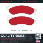 MPA Electrical 1002-0702M Disc Brake Pad Set - Front - view 5