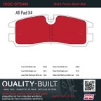 MPA Electrical 1002-0754M Disc Brake Pad Set - Rear - view 5