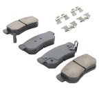 MPA Electrical 1002-0813M Disc Brake Pad Set - Rear - view 2