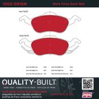 MPA Electrical 1002-0816M Disc Brake Pad Set - Front - view 5