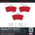 MPA Electrical 1002-0841M Disc Brake Pad Set - Front - view 5