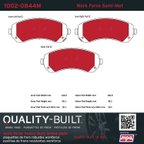 MPA Electrical 1002-0844M Disc Brake Pad Set - Front - view 5