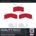 MPA Electrical 1002-0845M Disc Brake Pad Set - Front - view 5