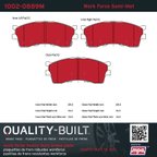 MPA Electrical 1002-0889M Disc Brake Pad Set - Front - view 5