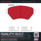 MPA Electrical 1002-0890M Disc Brake Pad Set - Front - view 5
