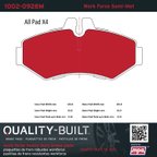MPA Electrical 1002-0928M Disc Brake Pad Set - Rear - view 5