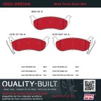MPA Electrical 1002-0981AM Disc Brake Pad Set - Rear - view 5