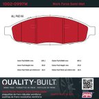 MPA Electrical 1002-0997M Disc Brake Pad Set - Front - view 5