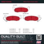 MPA Electrical 1002-1041M Disc Brake Pad Set - Rear - view 5