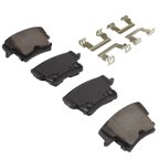 MPA Electrical 1002-1057AM Disc Brake Pad Set - Rear - view 2