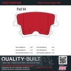 MPA Electrical 1002-1057AM Disc Brake Pad Set - Rear - view 5
