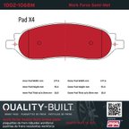 MPA Electrical 1002-1068M Disc Brake Pad Set - Rear - view 5